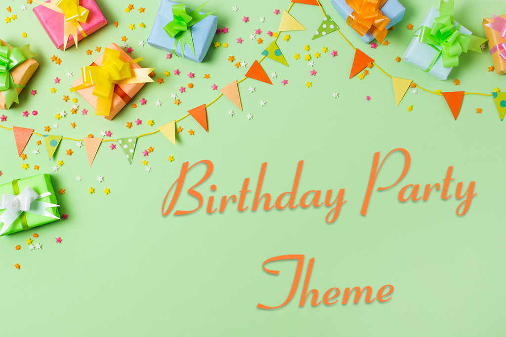 Birthday party theme - Video invitation maker 